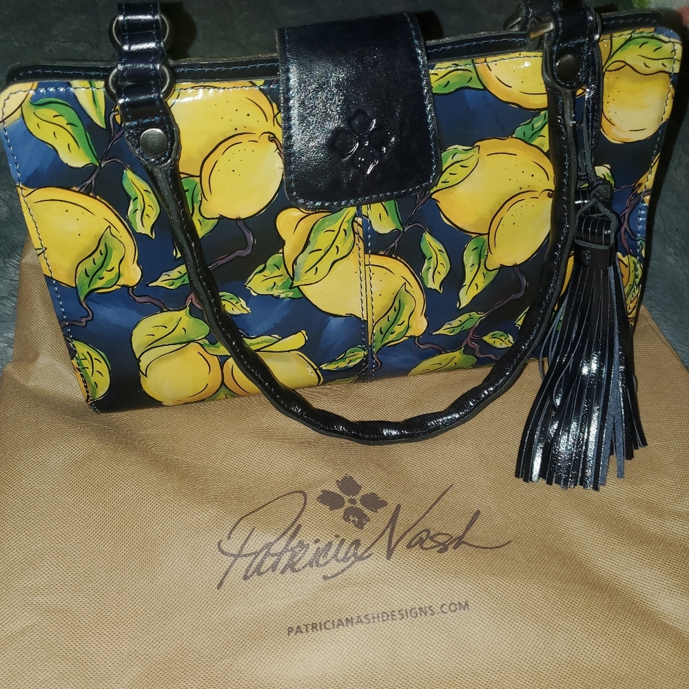 Patricia Nash Lemon Purse